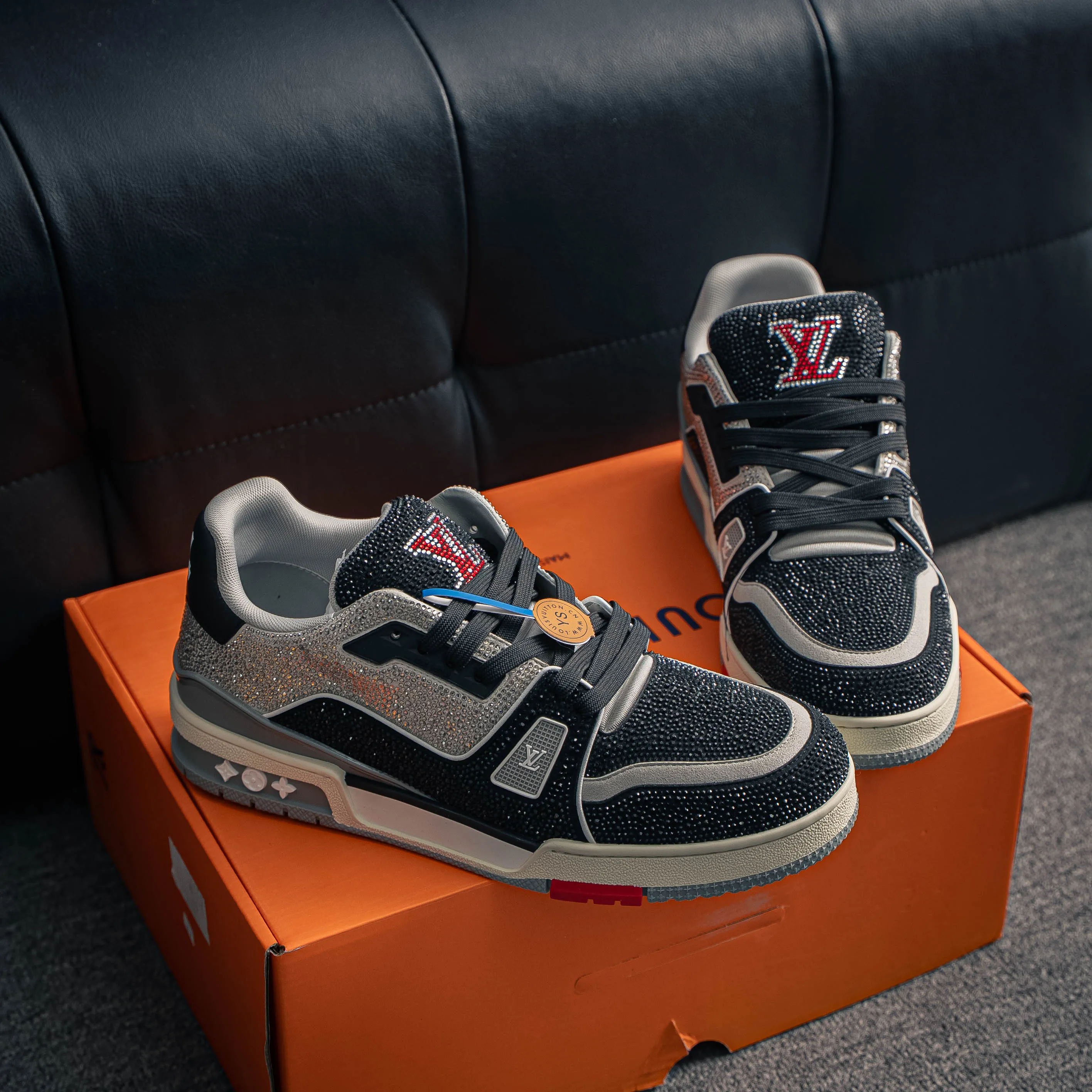 【VL 】 LOUIS VUITTON LV Trainer ✦ Cowhide Leather Monogram ，Retro ✦ #54